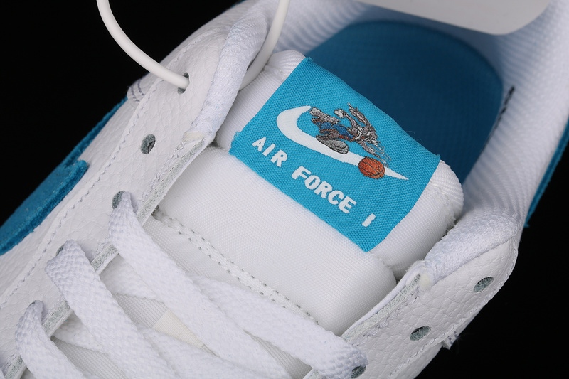 Air Force 1 Low 07 White/White/Blue 13