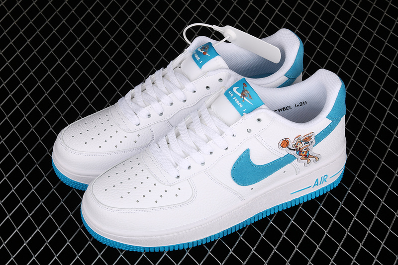 Air Force 1 Low 07 White/White/Blue 23