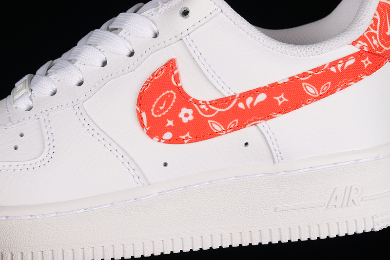 Air Force 1 Low White/White/Red 3