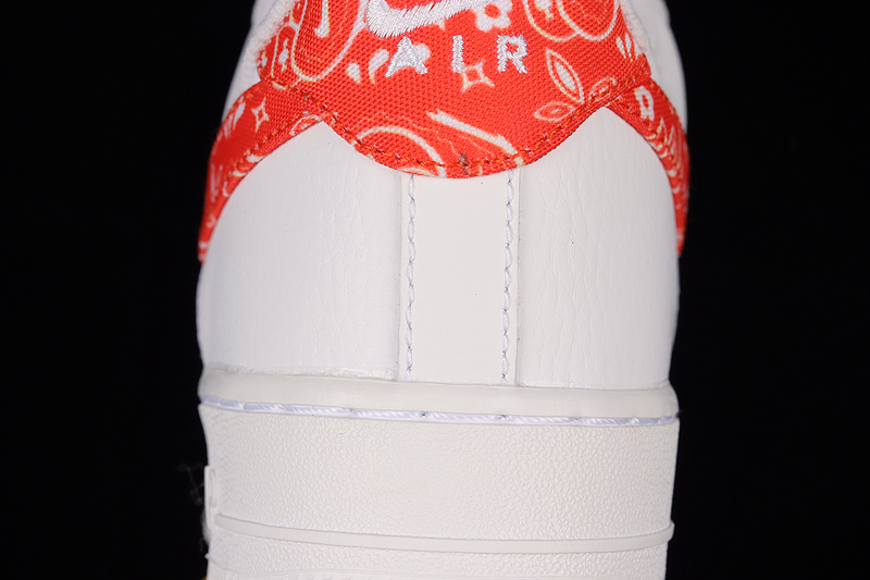 Air Force 1 Low White/White/Red 15