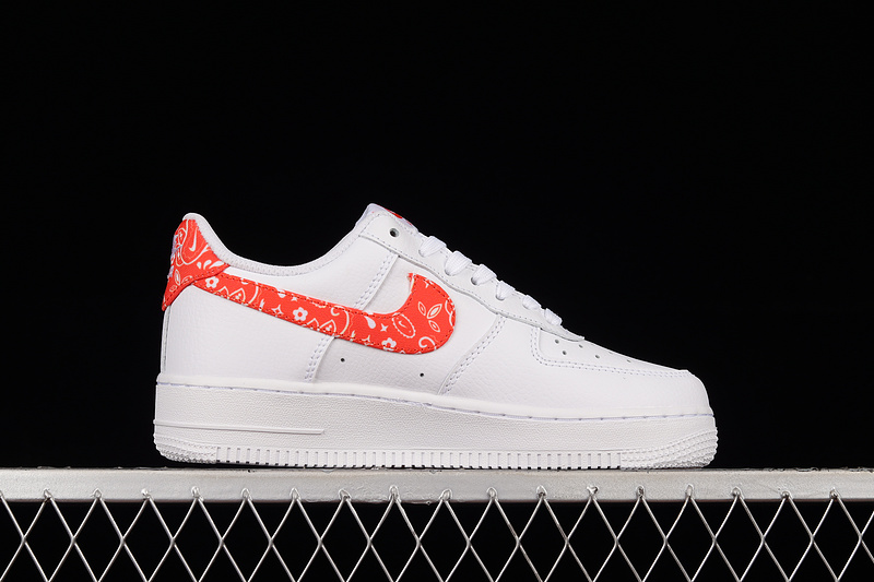 Air Force 1 Low White/White/Red 25