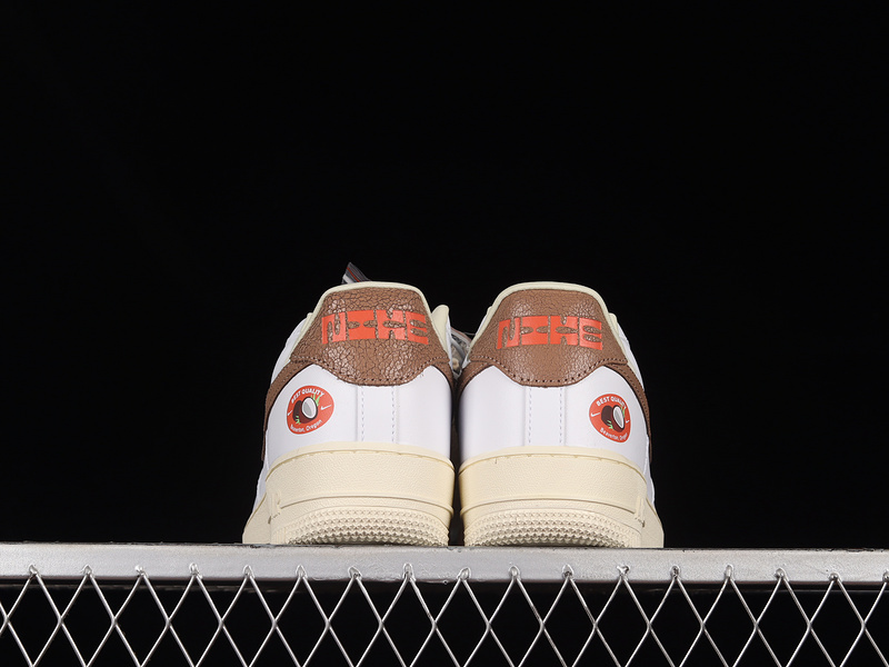 Air Force 1 Low 07 Lx White/Coconut Milk/Team Orange/Archaeo Brown 11