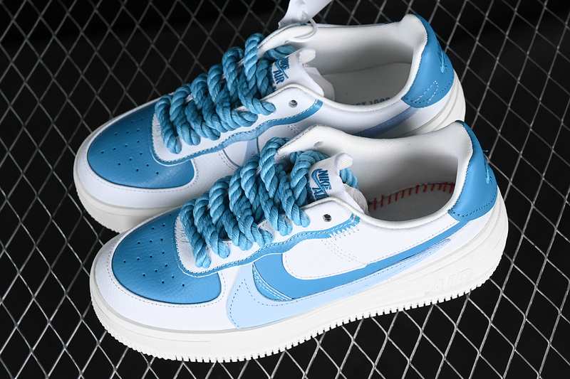 Air Force 1 Plt.Af.Orm White/Blue 13