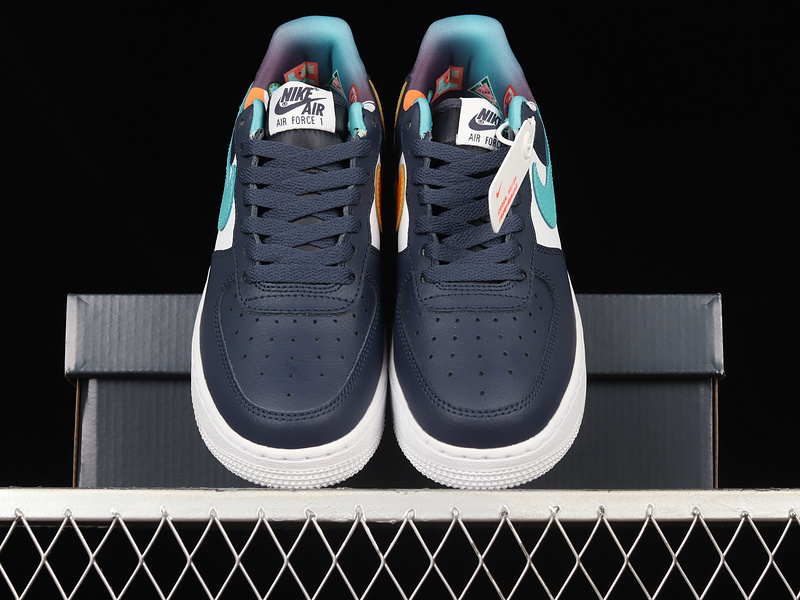 Air Force 1 Low 07 Lv8 Emb Thunder Blue/Washed Teal 9