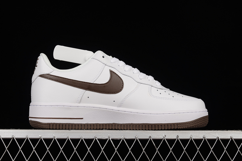 Air Force 1 Low 07 White/White/Dark Brown 7