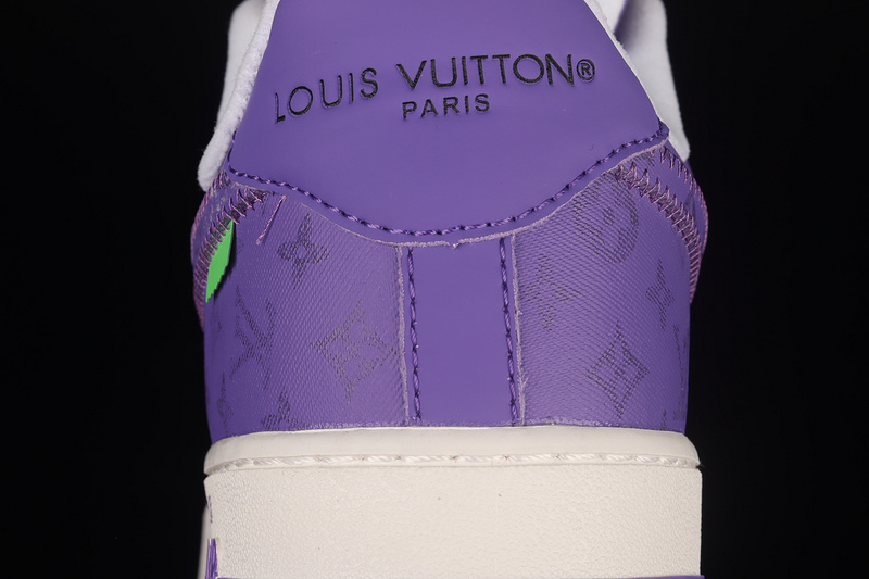 Air Force 1 Low Purple/White/White 21