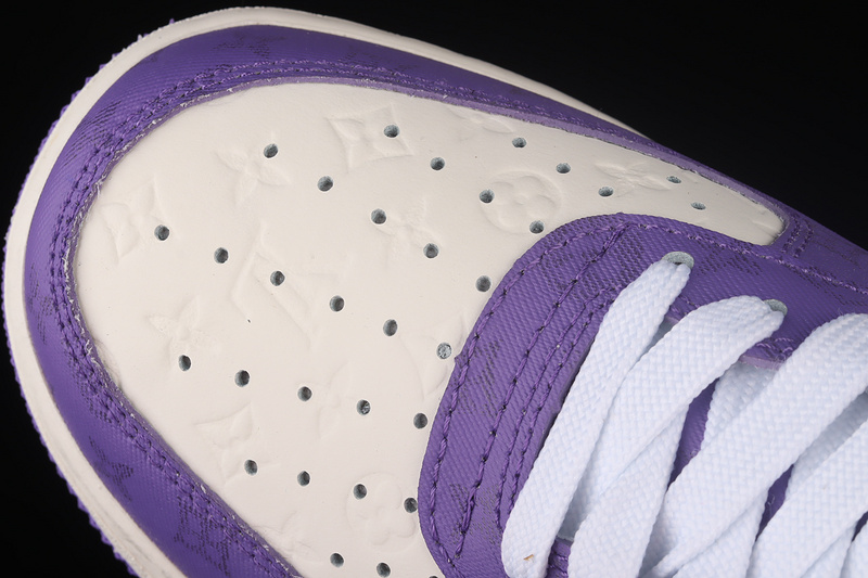 Air Force 1 Low Purple/White/White 25