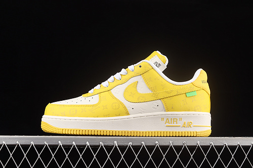 Nike Air Force 1 '07 Low X L*V Yellow/Yellow/White 19