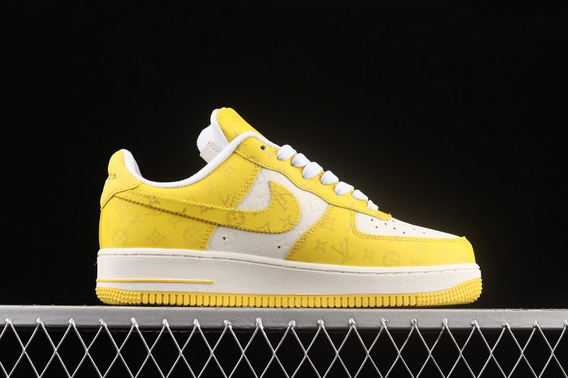 Nike Air Force 1 '07 Low X L*V Yellow/Yellow/White 21