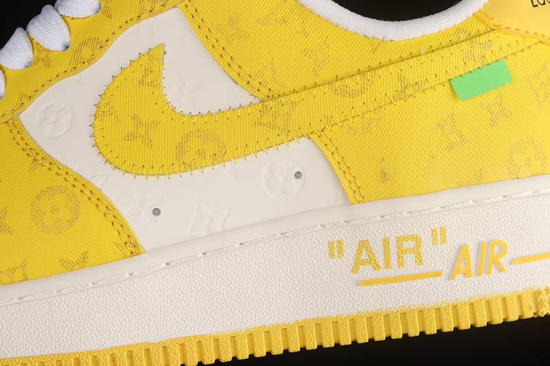 Nike Air Force 1 '07 Low X L*V Yellow/Yellow/White 29