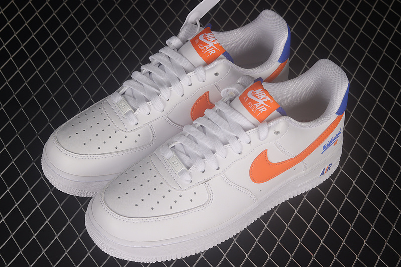 Air Force 1 Low 07 White/Orange/Blue 5