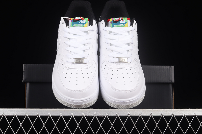 Air Force 1 Low 07 Lv8 3 Peace Love White/White/University Red 5