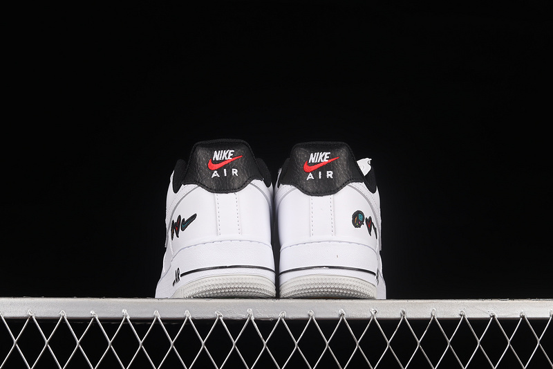 Air Force 1 Low 07 Lv8 3 Peace Love White/White/University Red 11