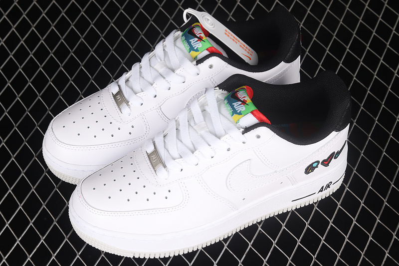 Air Force 1 Low 07 Lv8 3 Peace Love White/White/University Red 17