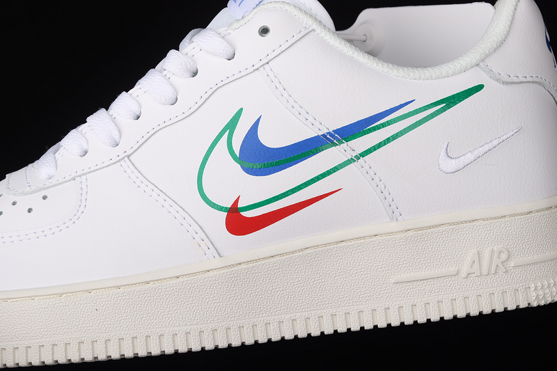 Air Force 1 Low Multi Swoosh White/White/Multi-Color 23