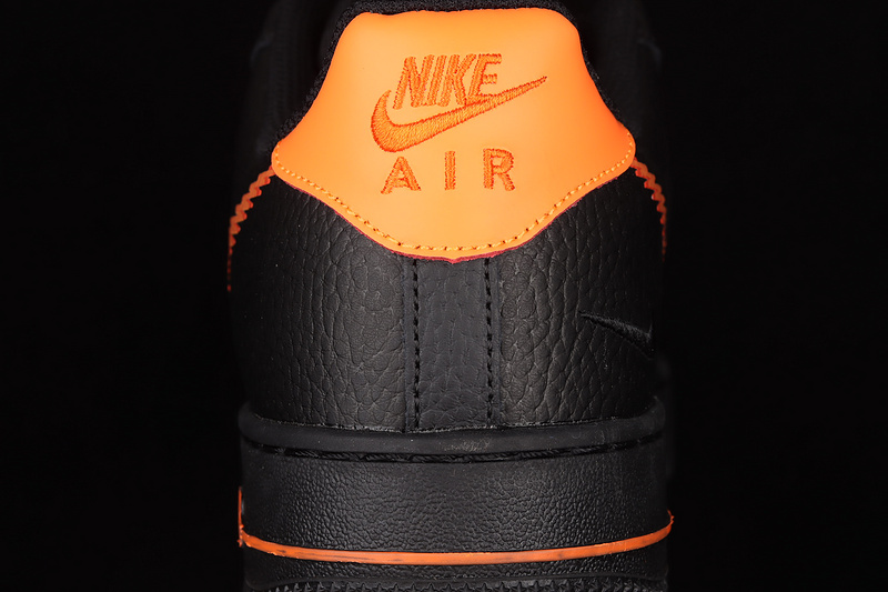 Air Force 1 Low Zig-Zag Black/Black/Orange 11