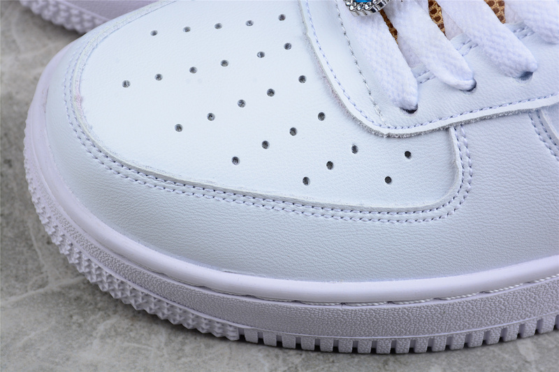 Nike Air Force 1 '07 Low Bling White/White/White 9