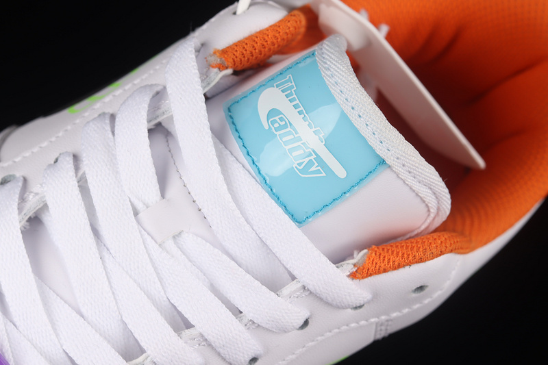 Air Force 1 Low 07 Le X Thumb Caddy White/Black/Team Orange/Teal 3