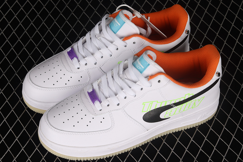 Air Force 1 Low 07 Le X Thumb Caddy White/Black/Team Orange/Teal 23