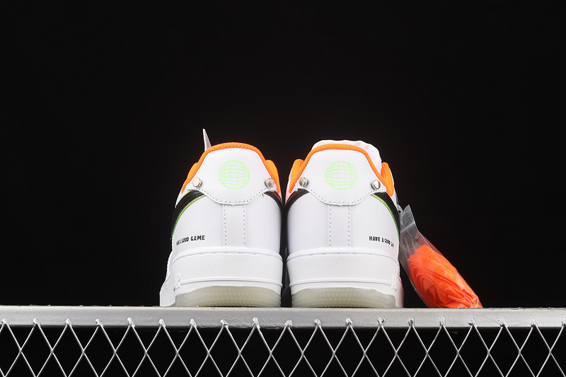 Air Force 1 Low Have A Good Game White/Bright Orange/Black 3