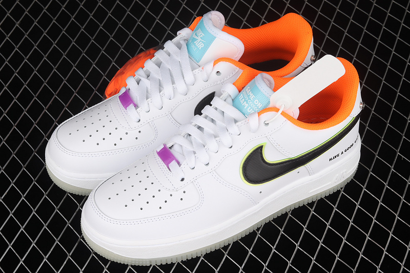 Air Force 1 Low Have A Good Game White/Bright Orange/Black 13