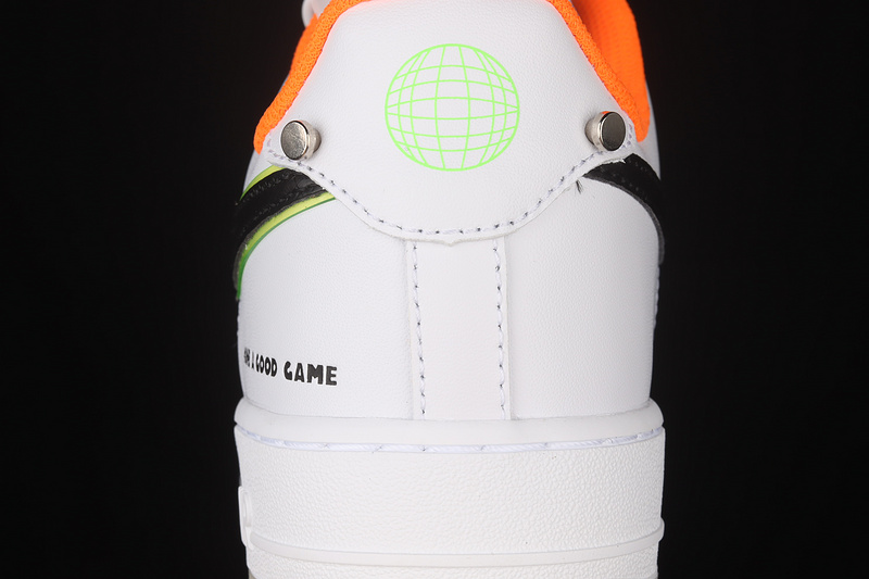 Air Force 1 Low Have A Good Game White/Bright Orange/Black 21