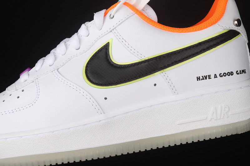 Air Force 1 Low Have A Good Game White/Bright Orange/Black 23