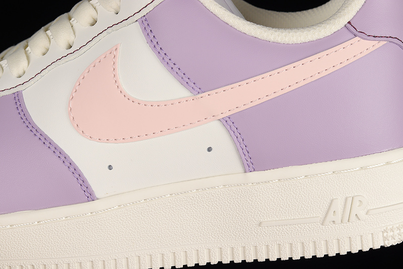 Nike Air Force 1 '07 Low Cloud White/Pink/Purple 7