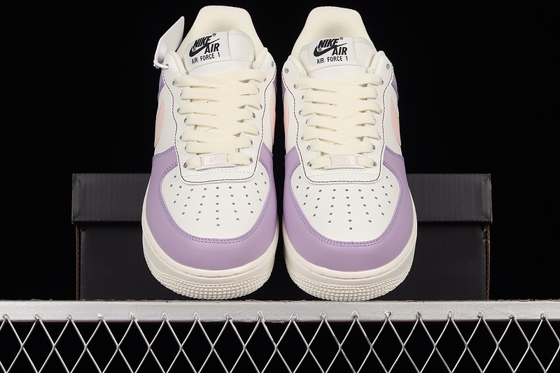 Nike Air Force 1 '07 Low Cloud White/Pink/Purple 17