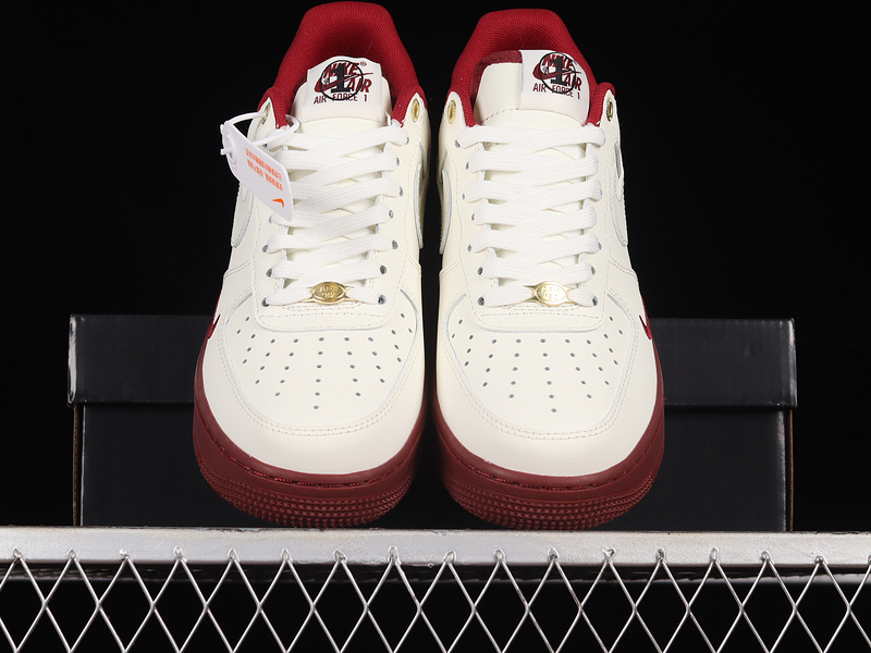 Air Force 1 Low 07 Se 40Th Anniversary Sail/Metallic Gold/Black/Team Red 11