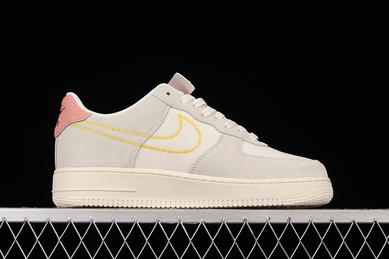 Air Force 1 Low 07 White/Sail-Bleached Coral-Solar Flare 7