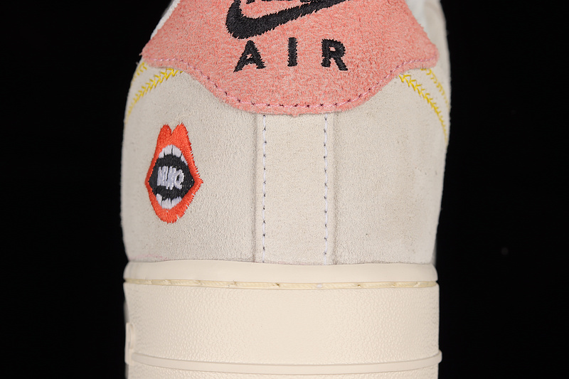 Air Force 1 Low 07 White/Sail-Bleached Coral-Solar Flare 19