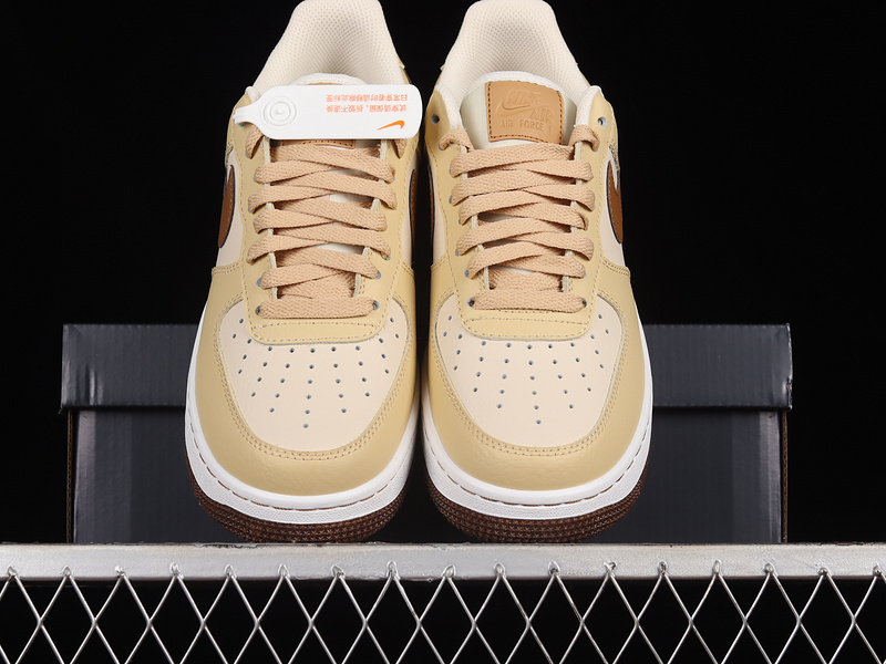 Air Force 1 Low 07 Lv8 Inspected By Swoosh Pearl White/Ale Brown/Sesame/White 3