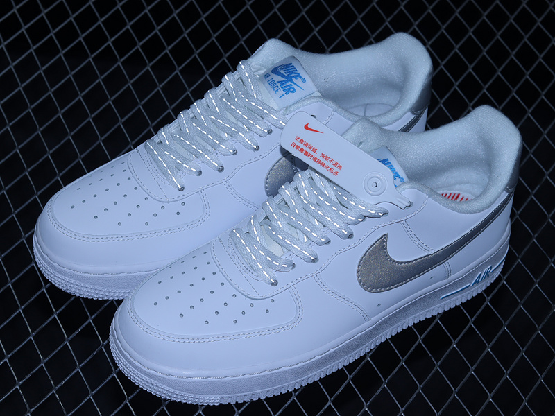 Air Force 1 Low 07 White/Laser Blue/Light Grey 15