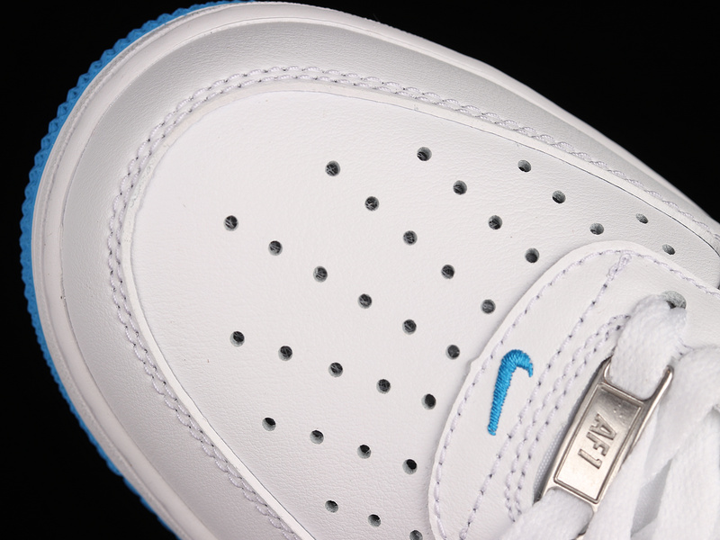 Air Force 1 Low 07 White/White/University Blue 21