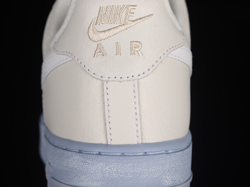 Nike Air Force 1 '07 Summit White/White/Blue Whisper 9