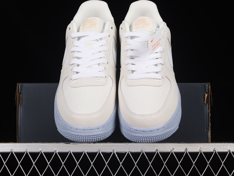 Nike Air Force 1 '07 Summit White/White/Blue Whisper 15