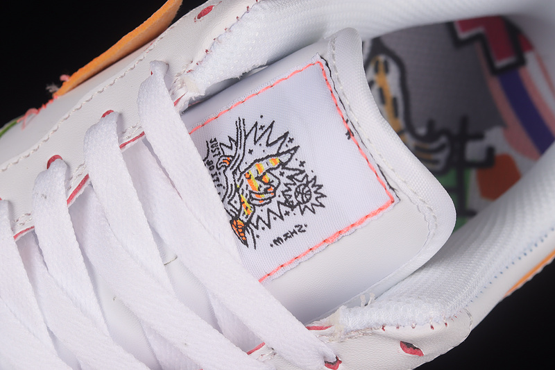 Air Force 1 Low 07 Kids Drawing Gs White/Multi-Color 27