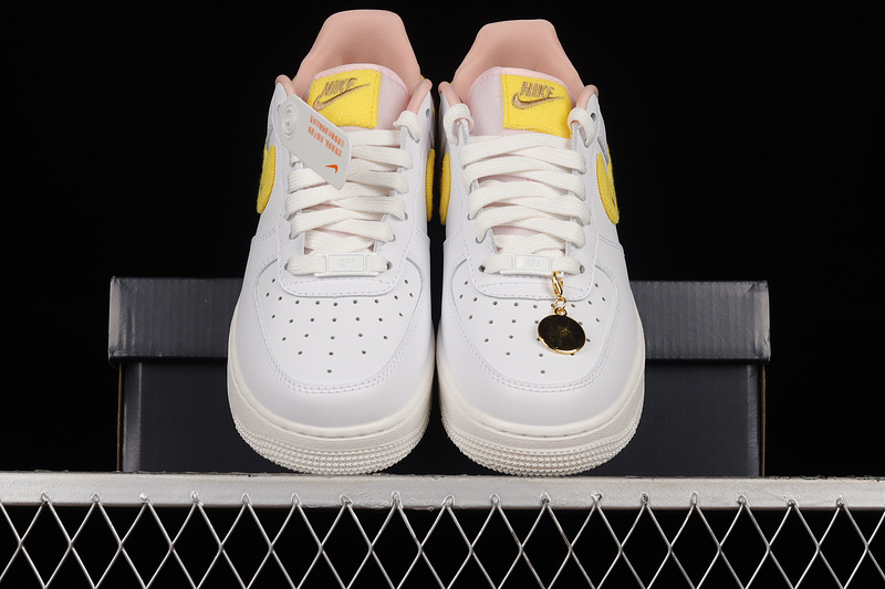 Air Force 1 Low Mama White/Yellow Strike-Phantom-Pearl White 7