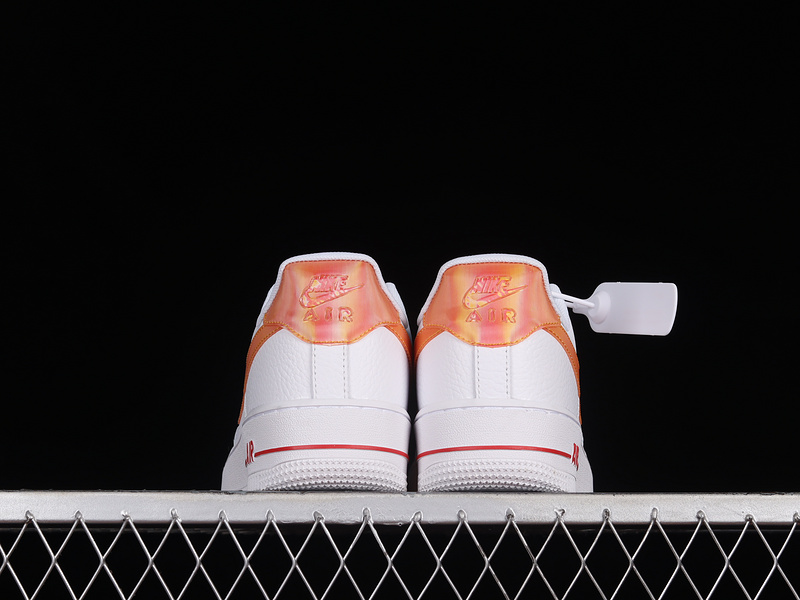 Air Force 1 Low 07 White/White/Orange 15