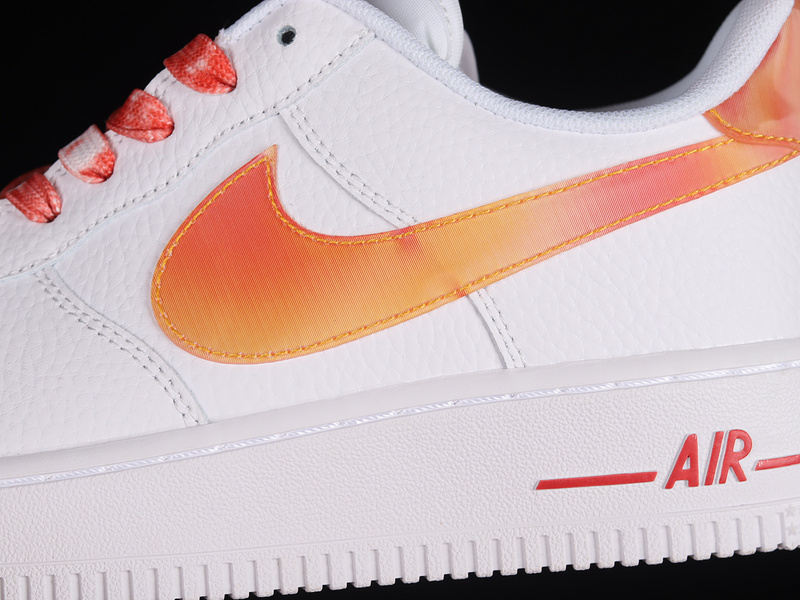 Air Force 1 Low 07 White/White/Orange 27