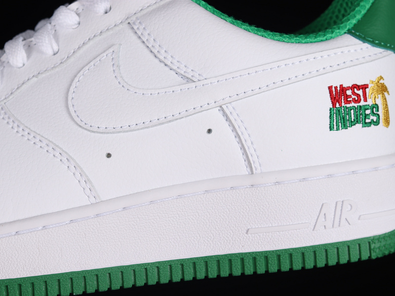 Air Force 1 Low West Indies White/White-Classic Green 21