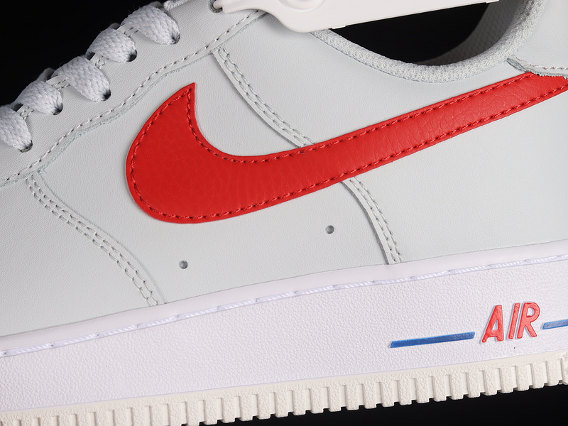 Air Force 1 Low 07 Usa Pure Platinum/University Red/White/Game Royal 3