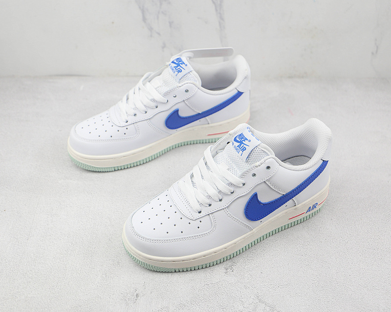 Air Force 1 Low Usa Hoops White/Blue/Red 3