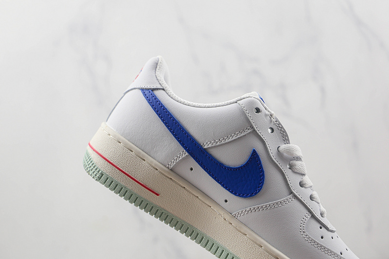 Air Force 1 Low Usa Hoops White/Blue/Red 7