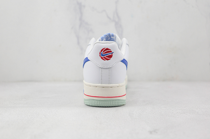 Air Force 1 Low Usa Hoops White/Blue/Red 13