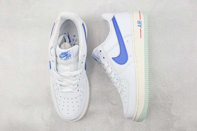 Air Force 1 Low Usa Hoops White/Blue/Red 15