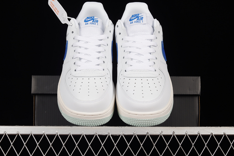 Air Force 1 Low Usa Hoops White/Red-Blue 7