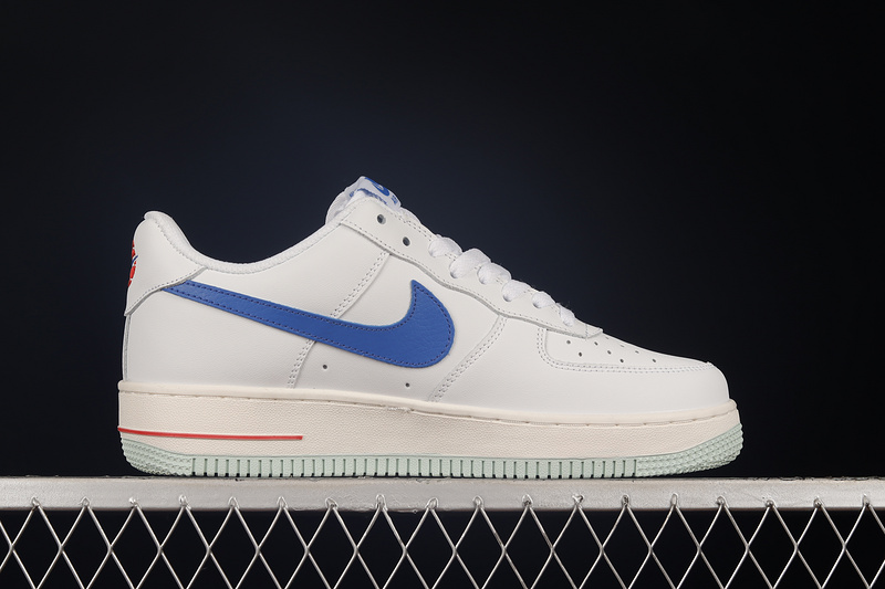 Air Force 1 Low Usa Hoops White/Red-Blue 25