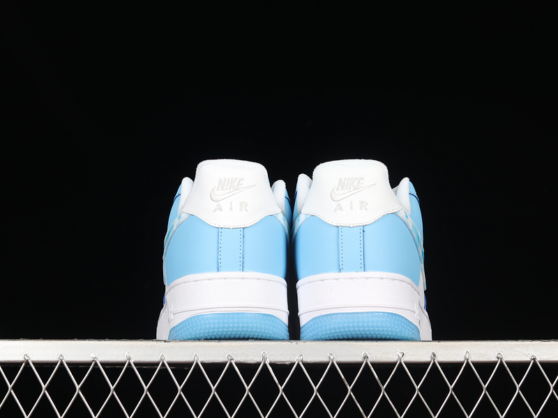 Air Force 1 Low 07 Nail Art White/Blue/White 21